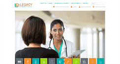 Desktop Screenshot of legacycommunityhealth.org